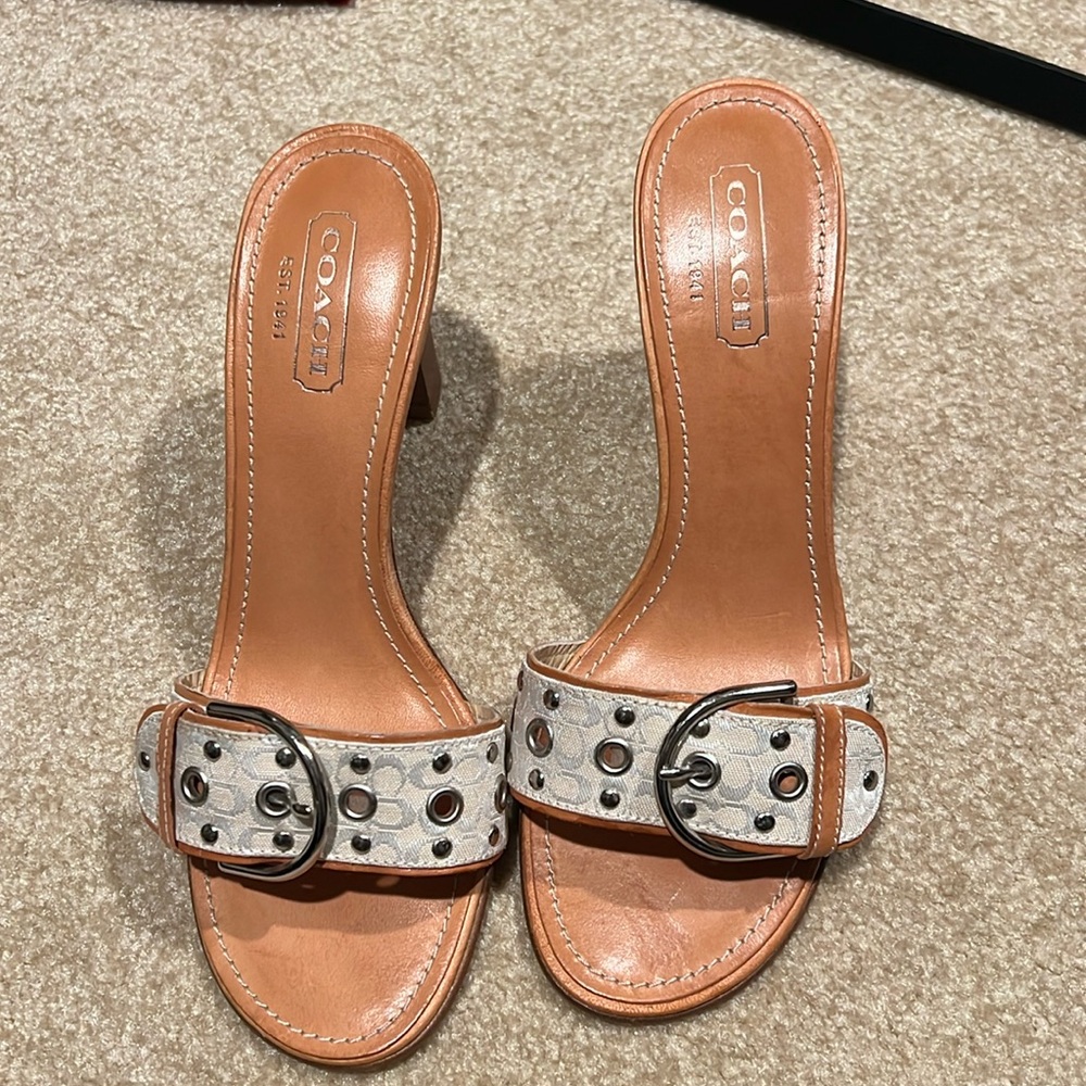 Coach sandals